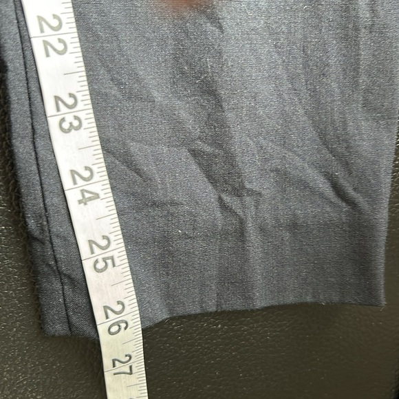 BRUNELLO CUCINELLI  Trouser Ankle Pant Navy Blue Embellished Stripe Pockets Sz 4 - Picture 13 of 13